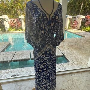 Gorgeous Blue SPELL Festival Lolita Dress XS EUC